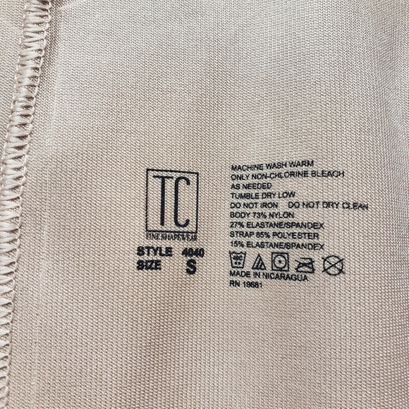 TC Miraclesuit FirmControl Torsette Open-Bust Slip Size Small Shapewear - Picture 2 of 13